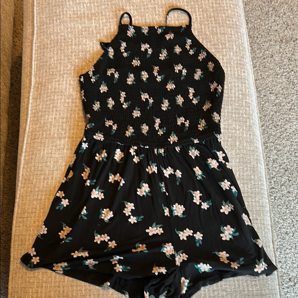 Hollister floral romper